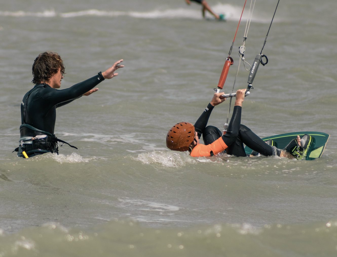 privéles kitesurfen